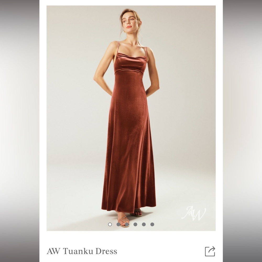 AW Bridal Tuanku Dress (Velvet) size 4
